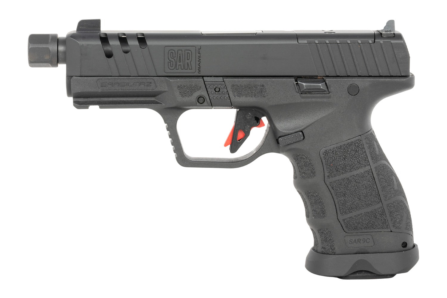 SAR USA SAR9CSOCOMBL10 SAR9 9MM 10+10 COMPACT BLK