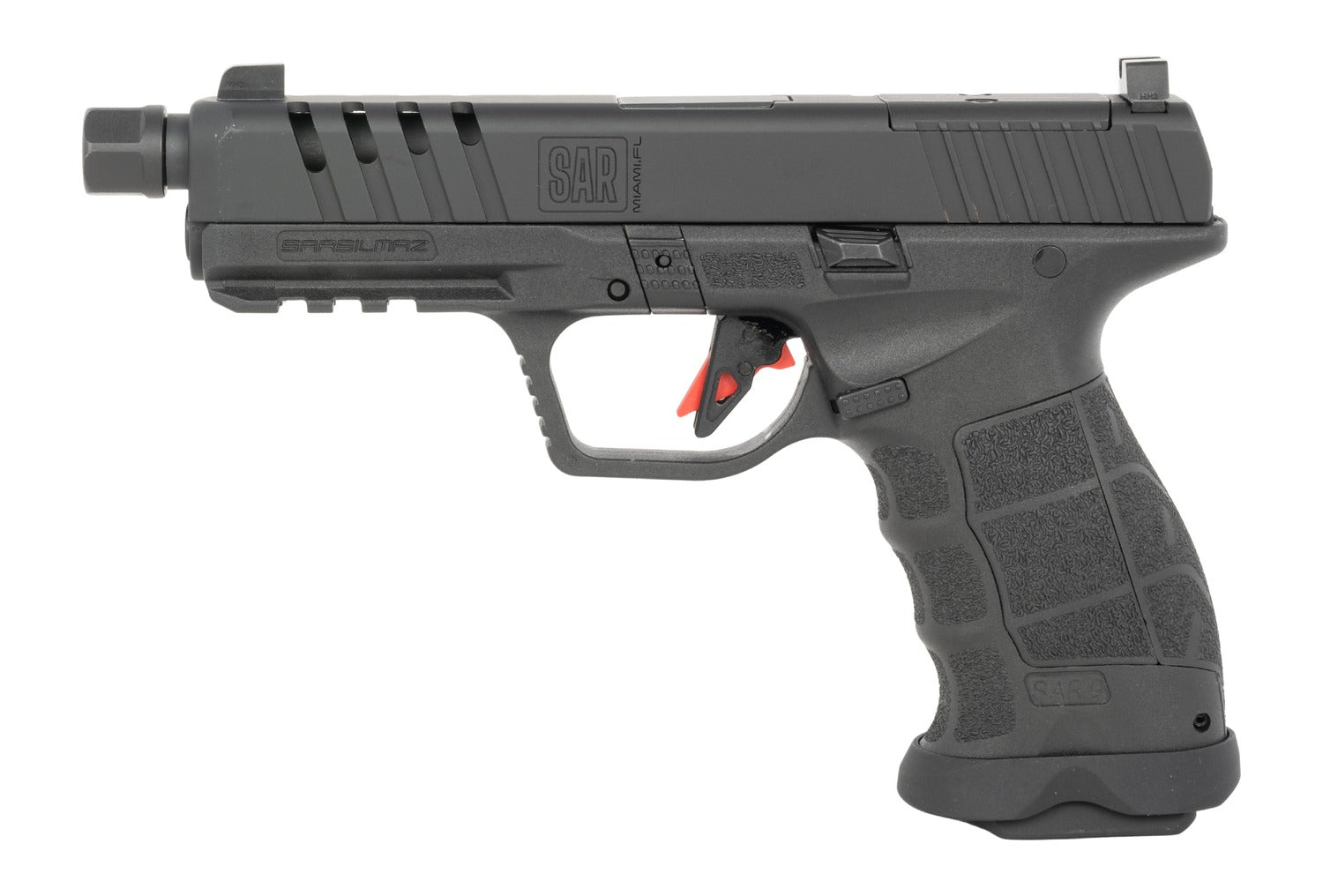 SAR USA SAR9SOCOMBL10  SAR9  9MM 10+10 SOCOM   BLK