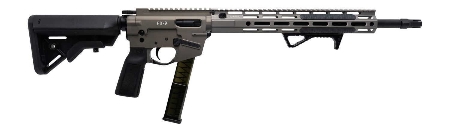 FREEDOM ORDNANCE FX9R16E-FDE  9MM 16