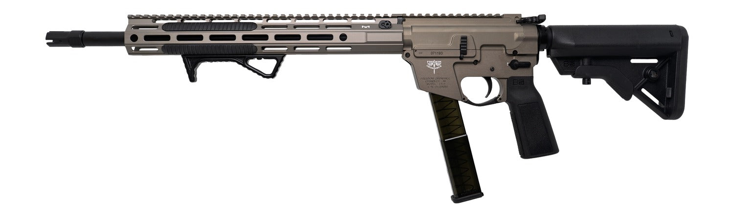 FREEDOM ORDNANCE FX9R16E-FDE  9MM 16