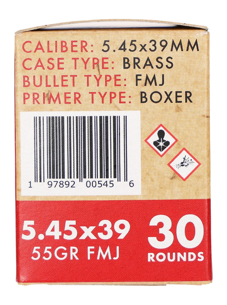 GO 197892005456        545X39      55GR FMJ  30/45