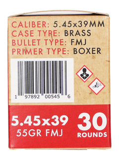 GO 197892005456        545X39      55GR FMJ  30/45