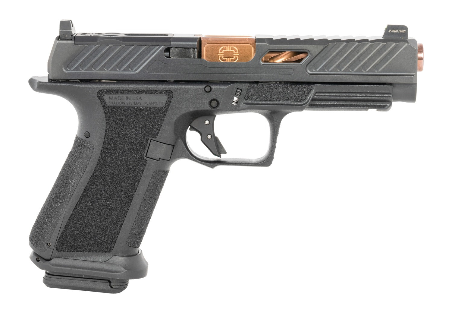 SHADOW SS-1027-B    BLEM MR920L ELT 9MM    BLK/BRZ