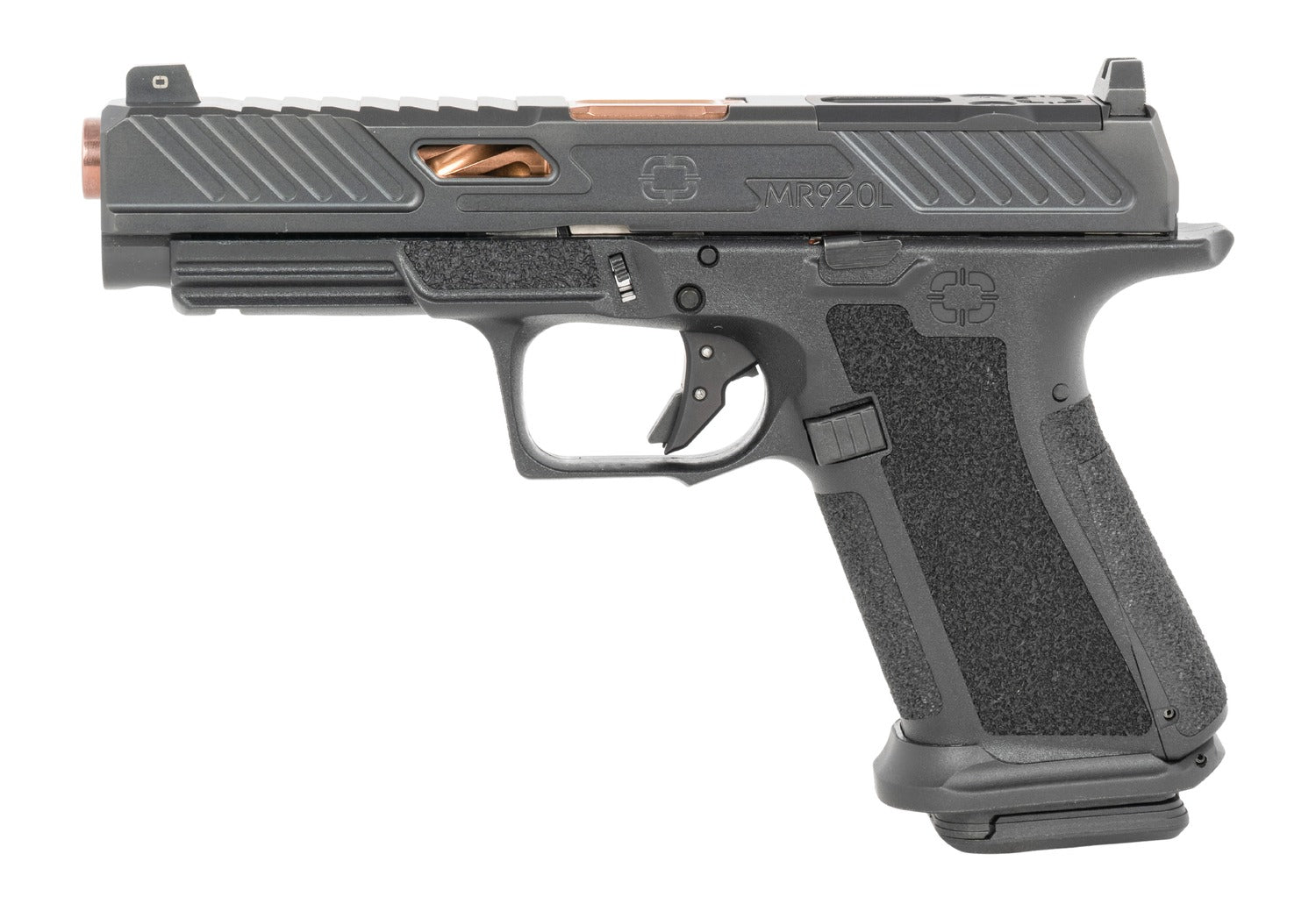 SHADOW SS-1027-B    BLEM MR920L ELT 9MM    BLK/BRZ