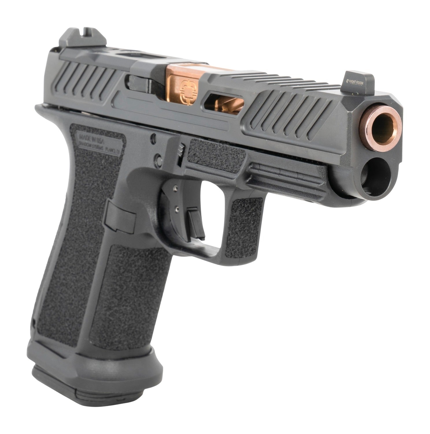 SHADOW SS-1027-B    BLEM MR920L ELT 9MM    BLK/BRZ