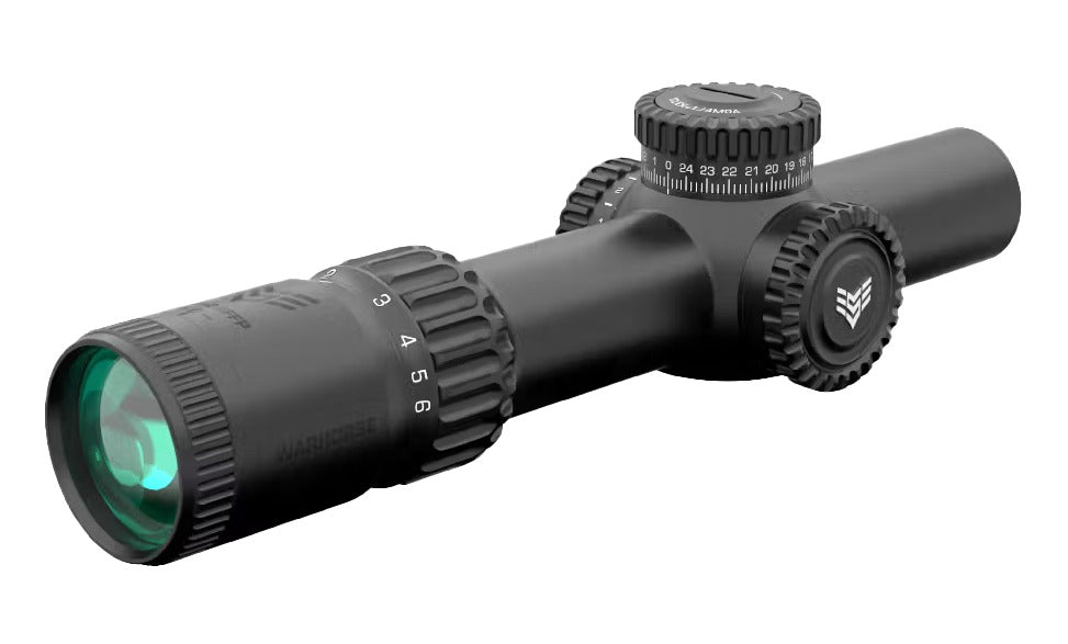 SWAMPFOX WAR16241-GM WARHORSE 1-6X24 FFP GRN MOA
