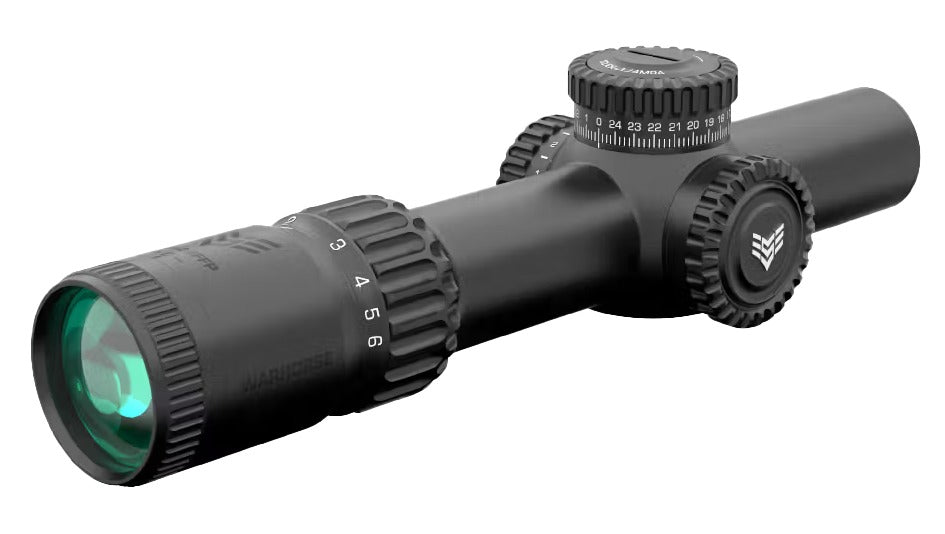 SWAMPFOX WAR16241-RM WARHORSE 1-6X24 FFP RED MOA