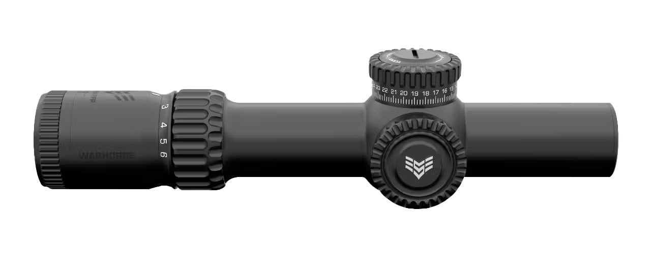 SWAMPFOX WAR16241-RM WARHORSE 1-6X24 FFP RED MOA