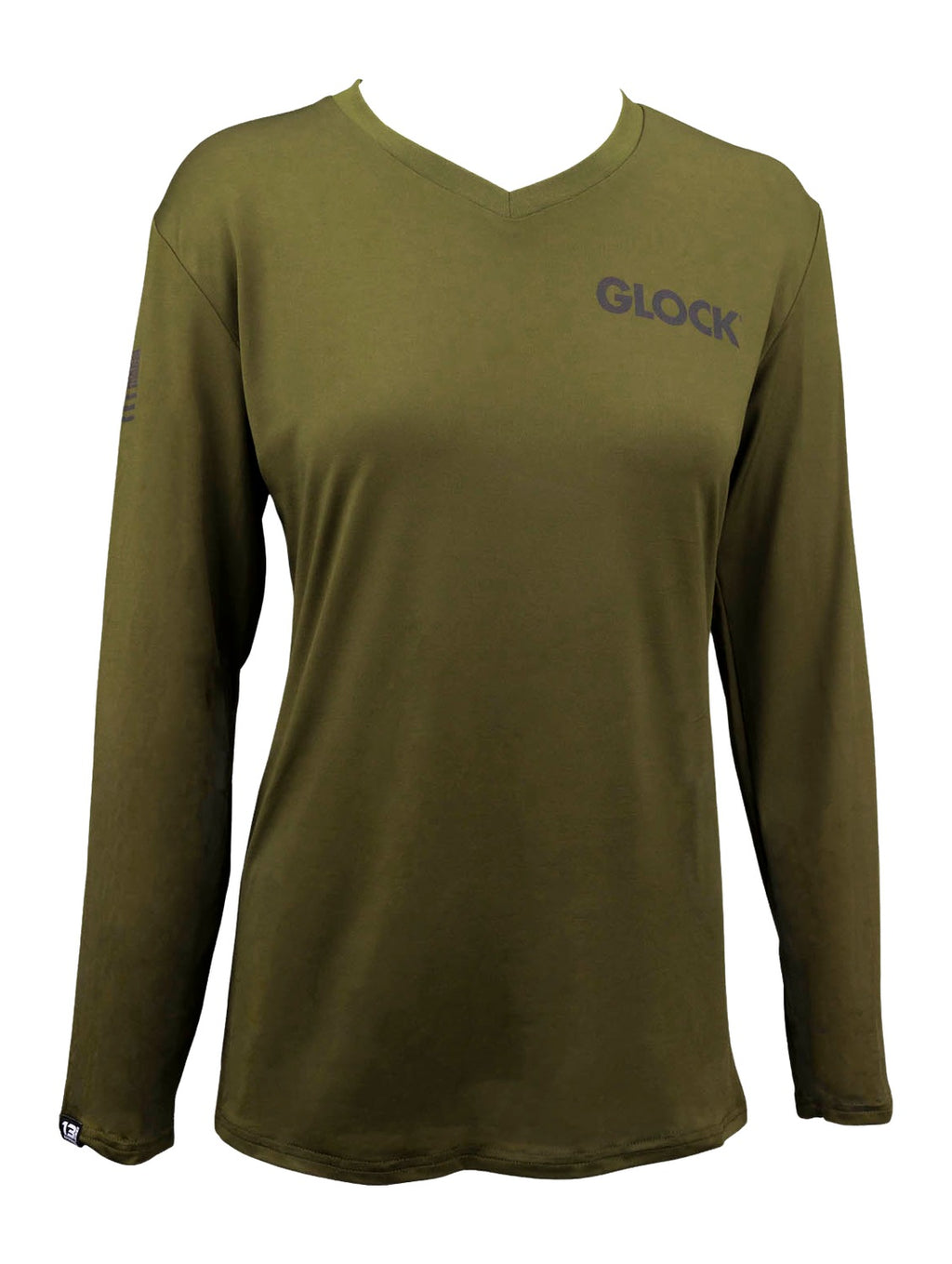 GLK AP96430 LADIES PERFORMANCE SHIRT GRN 2XL