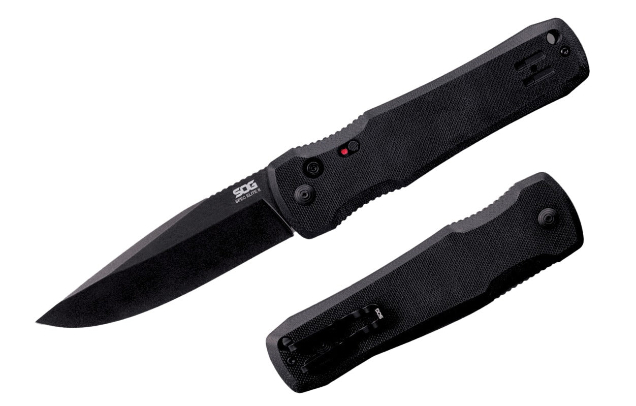 SOG SE-63        SPEC ELITE AUTO II BLACK PVD