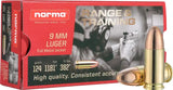 NORMA 620340050  R&amp;T 9MM 124GR  50/20