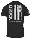 GLK AP96393 PERFECTION FLAG TEE L   BLK