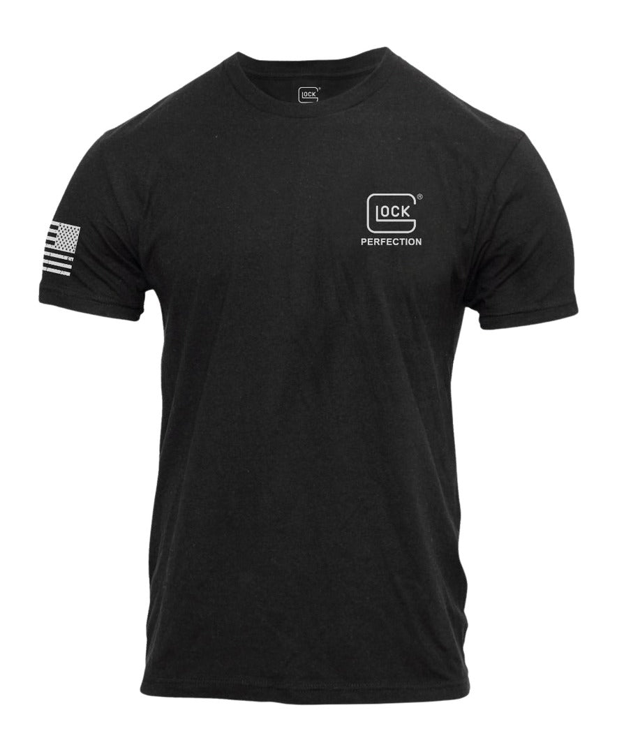 GLK AP96396 PERFECTION FLAG TEE 3XL BLK