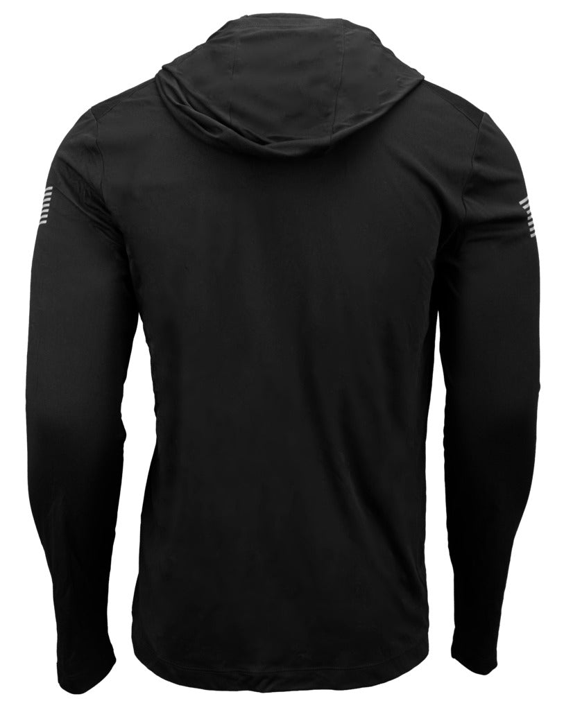 GLK AP96414 HOODED PERFORMANCE SHIRT 3XL BLK