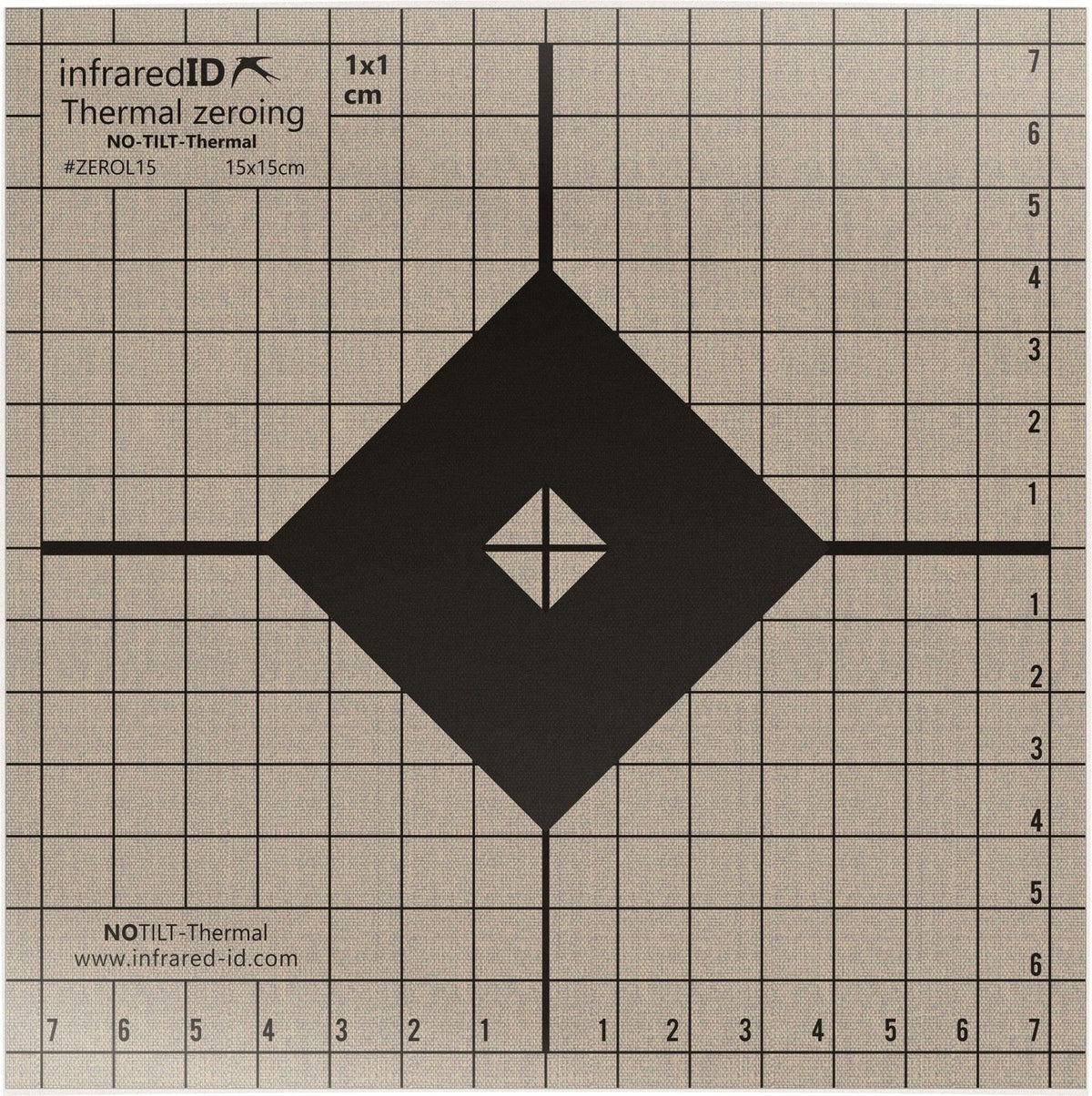 INFRARED-ID ZEROL15     THERM ZERO TARGT CM    5PK