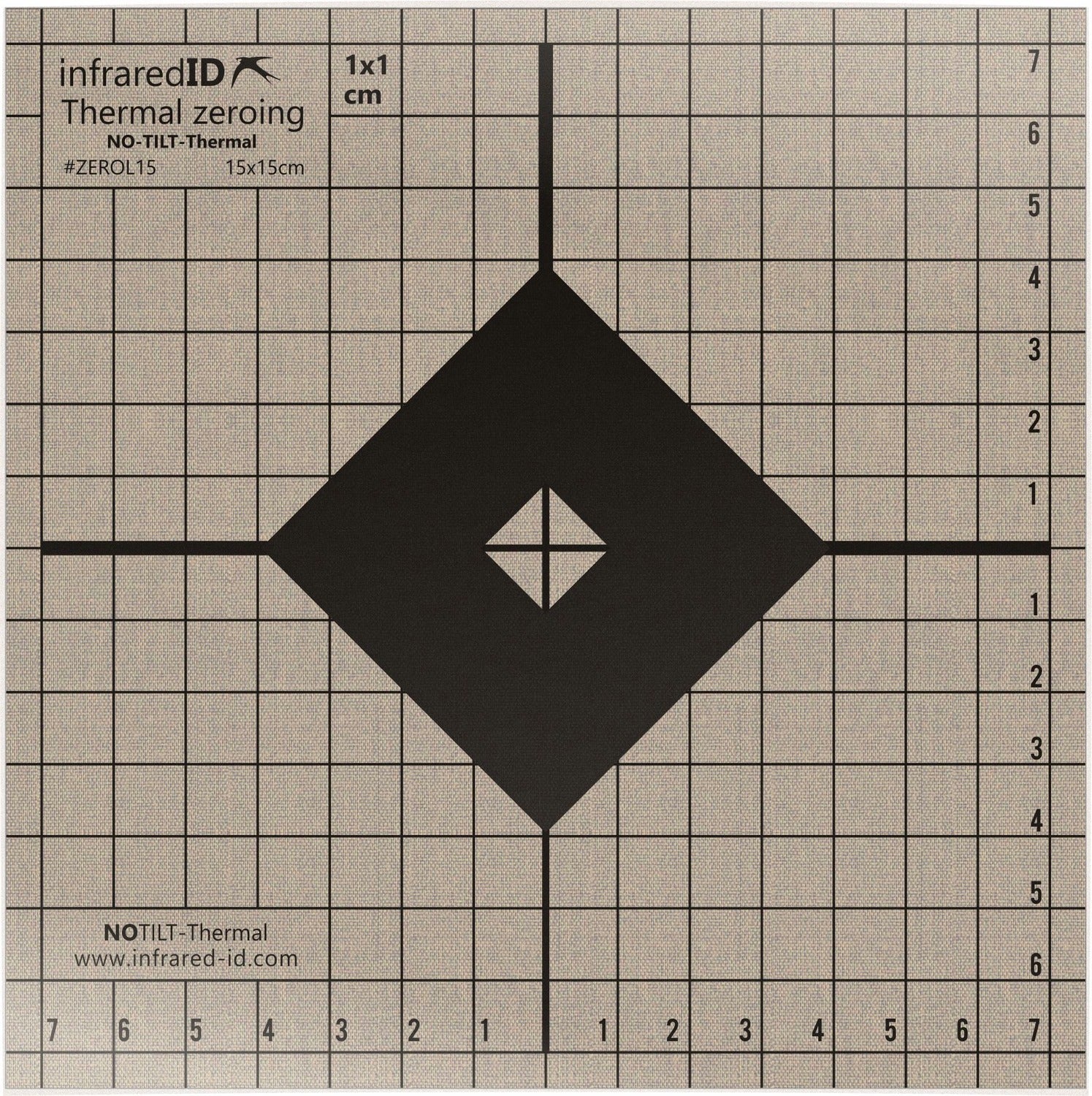 INFRARED-ID ZEROL15     THERM ZERO TARGT CM    5PK