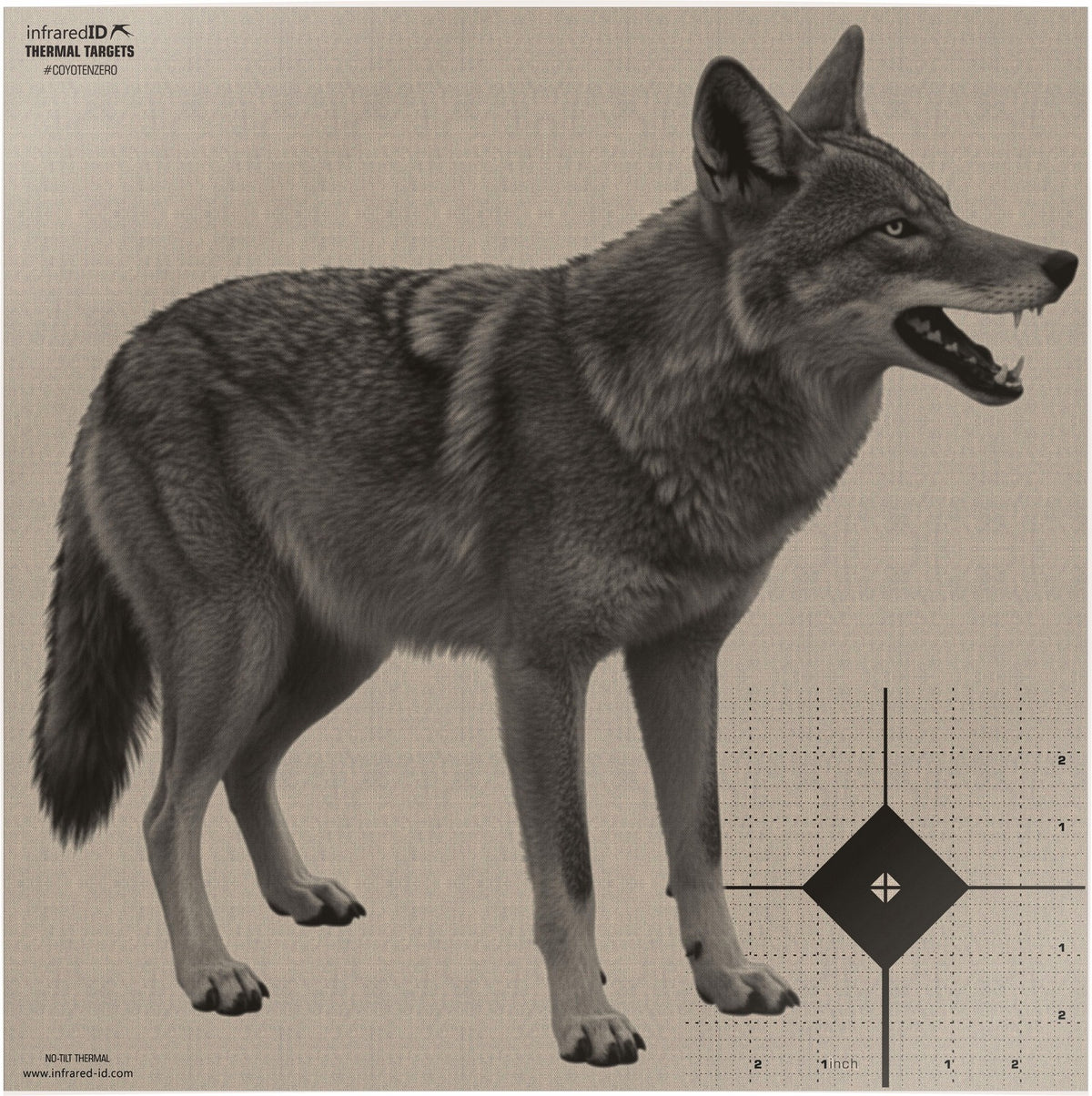 INFRARED-ID COYOTENZERO THERM TARGT COY+ZERO  1+50
