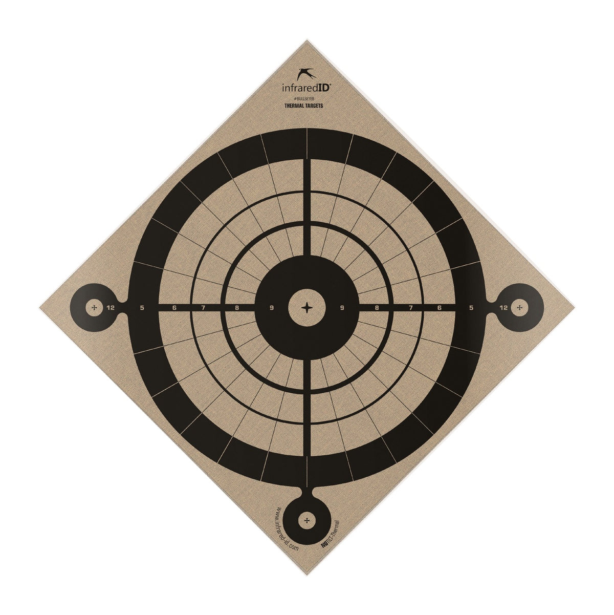 INFRARED-ID BULLSEYE8   THERM BULLSEYE TARGET  3PK