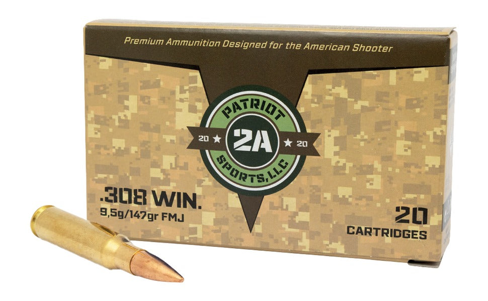 PATRIOT P308147F       308 147 FMJ           20/28