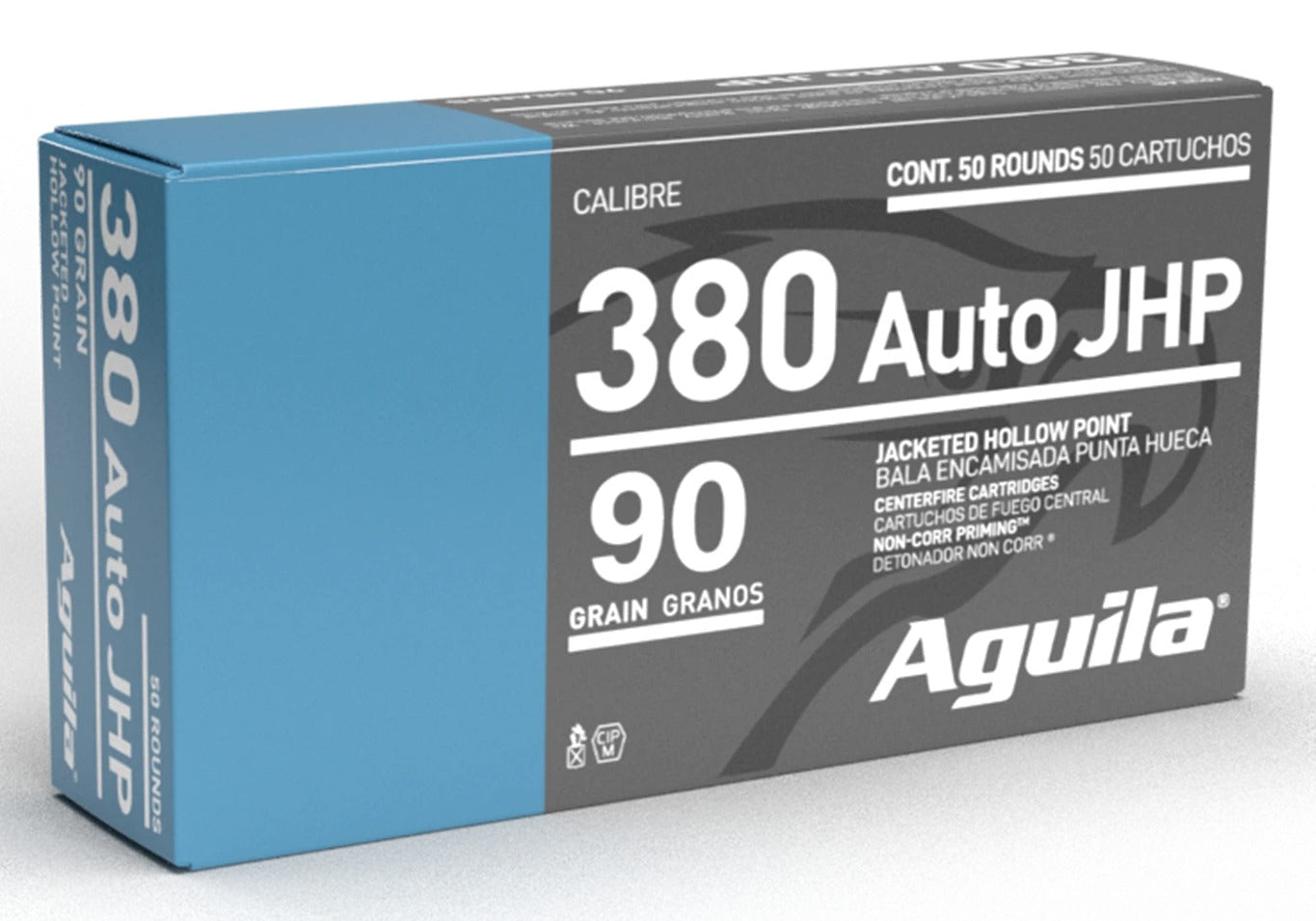 AGUILA 1E802121      380        90JHP        50/10