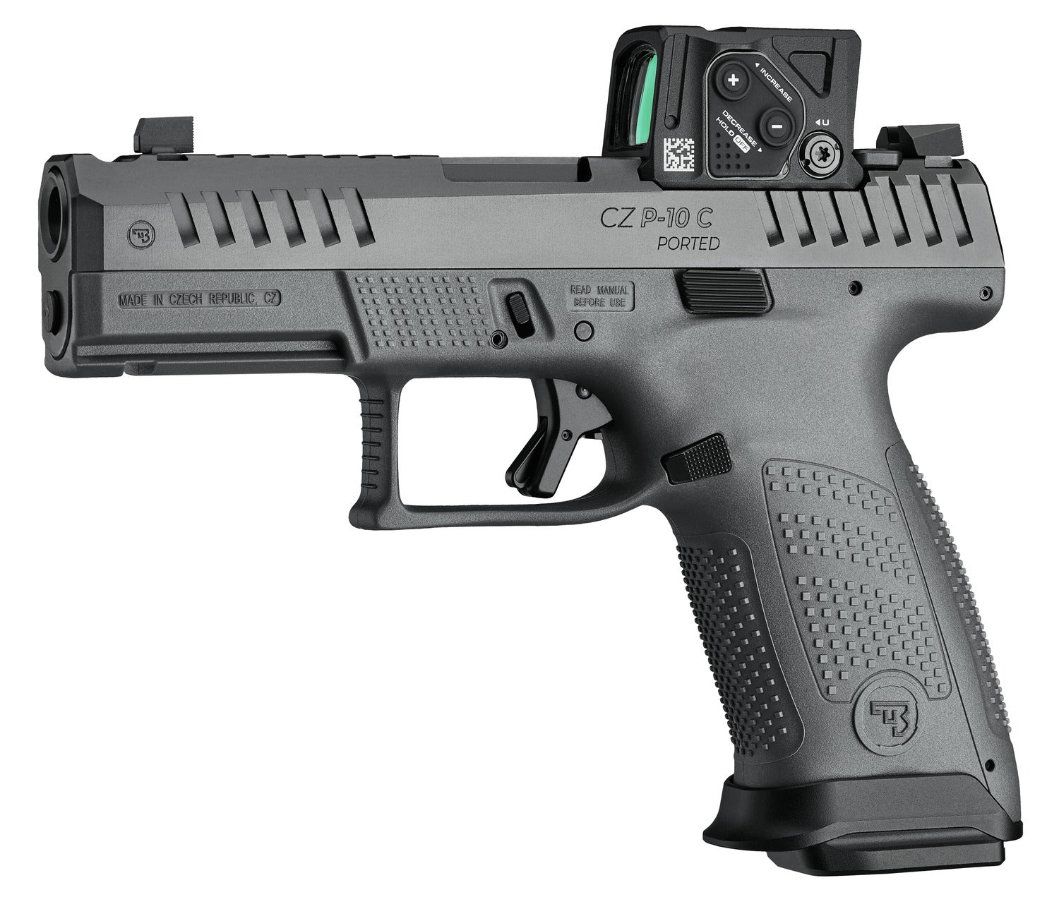 CZ 91582 P10 C OR PORTED COA    9MM  4    15R  BLK