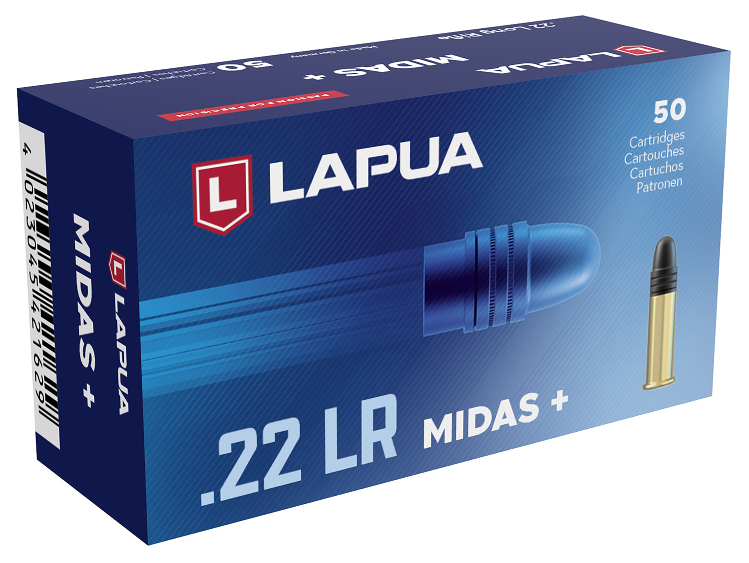 LAPUA 420162      22LR MIDAS          40GR  50/100