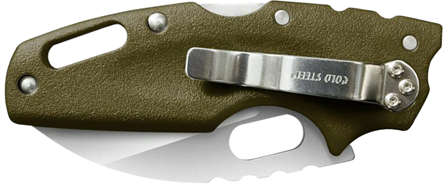 COLD  20LTG    TUFF LITE PLAIN EDGE  OD GREEN