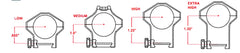 STEINER 5959        H-SERIES LW RING HI 30MM 1.35"