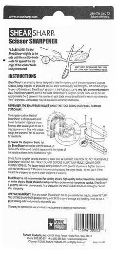 FPI 002C  SHEARSHARP SCISSOR SHARPENER