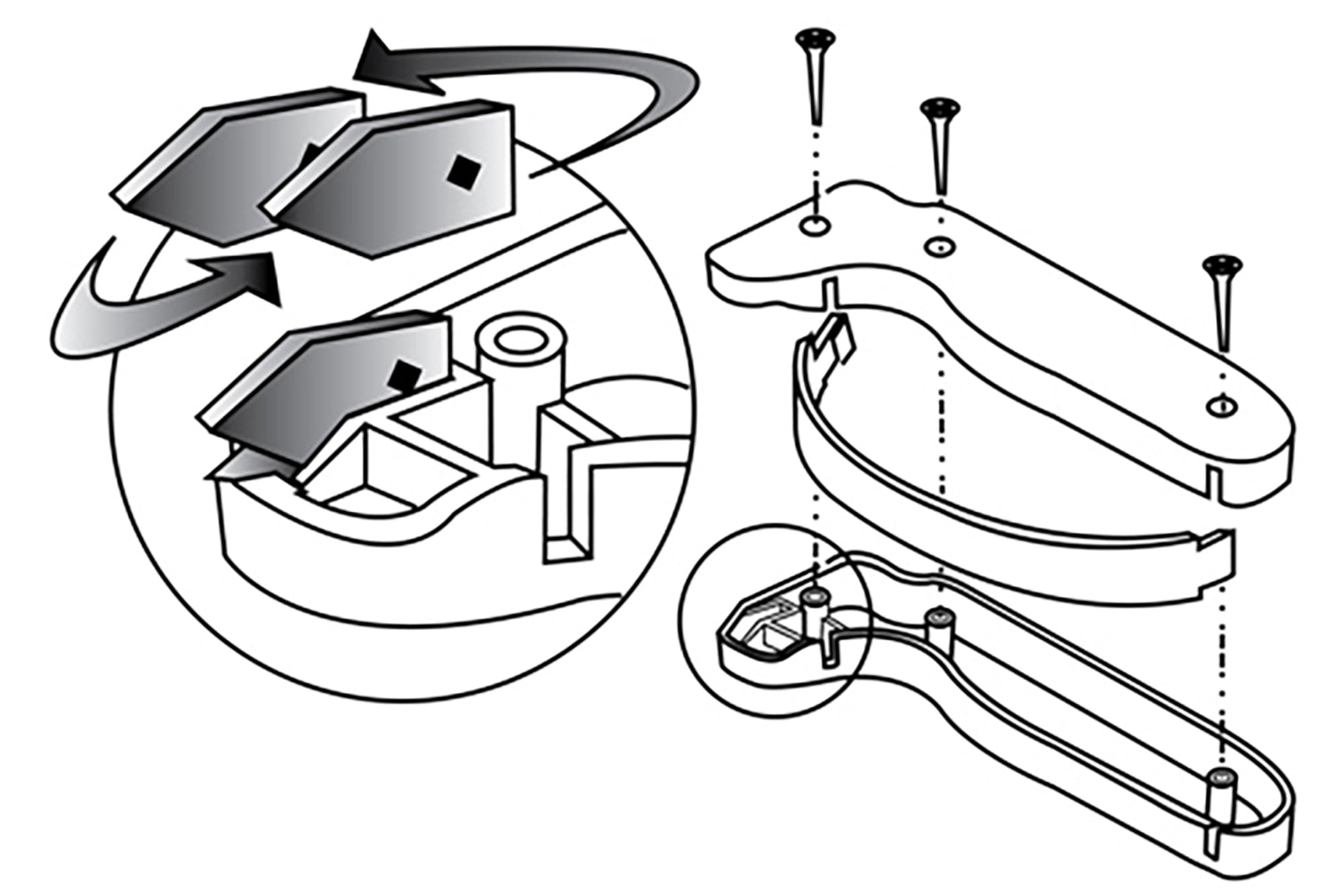 FPI 003   ACCUSHARP/STURDY MNT REPLACEMENT BLADES