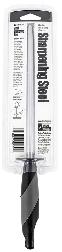 FPI 032C  ACCUSHARP 9IN BUTCHER STEEL SHARPENER