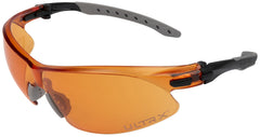 ALLEN 4141   KEEN SAFETY GLASSES  AMBER