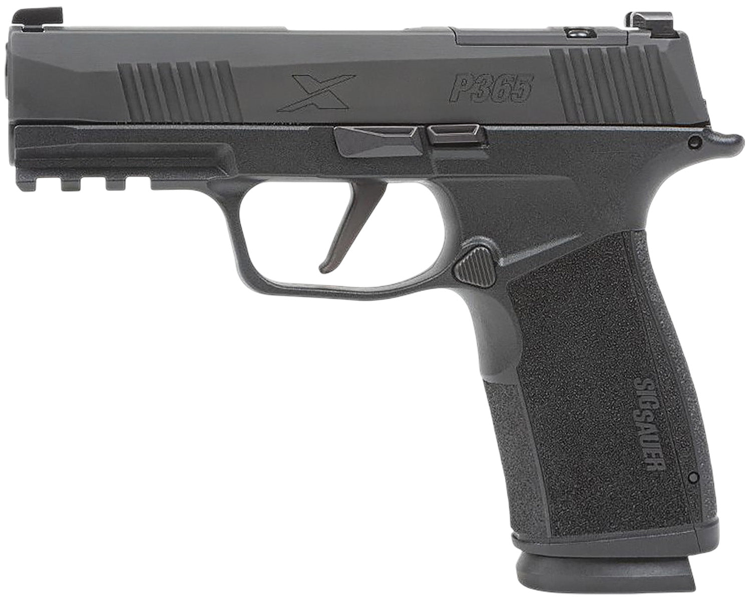 SIG 365XCA9BXR3MS10     P365 9MM 3.7 10R OR MS BLK