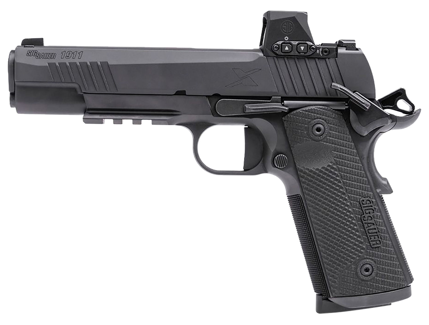 SIG 1911XR45BXR3RXX    1911X 45    5 8R W/ROM  BLK