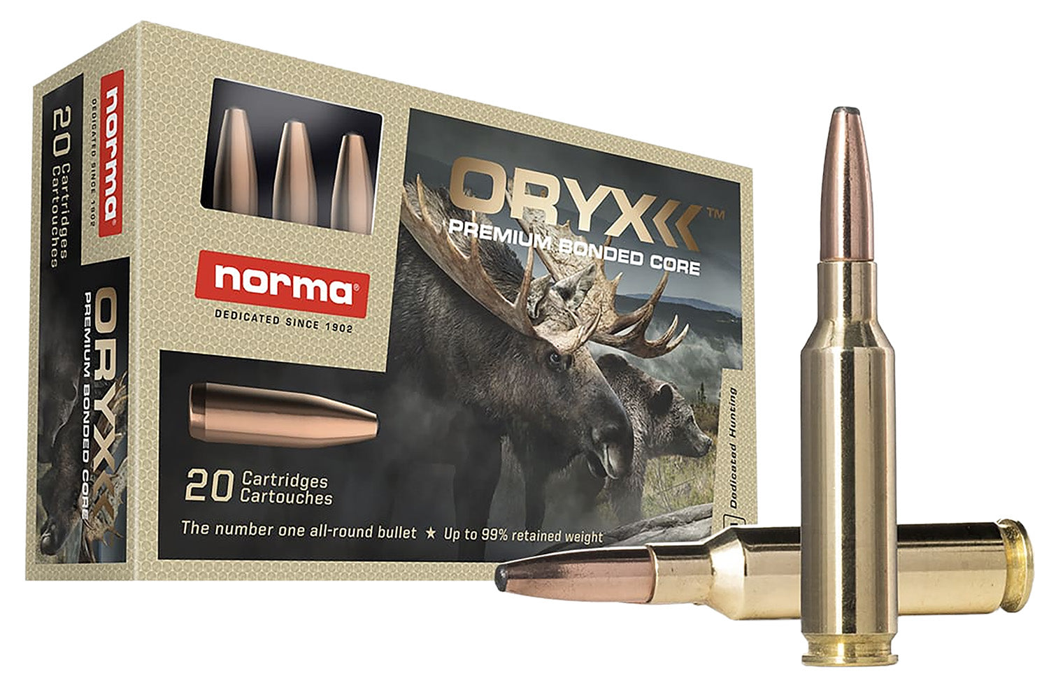 NORMA 20166442  65CRD  156GR ORYX            20/10