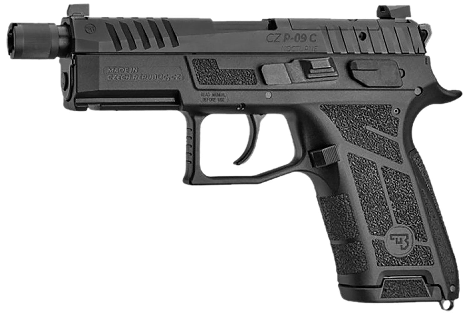 CZ 91661 P09 C NOCTURNE SR      9MM  4.5  17R  BLK