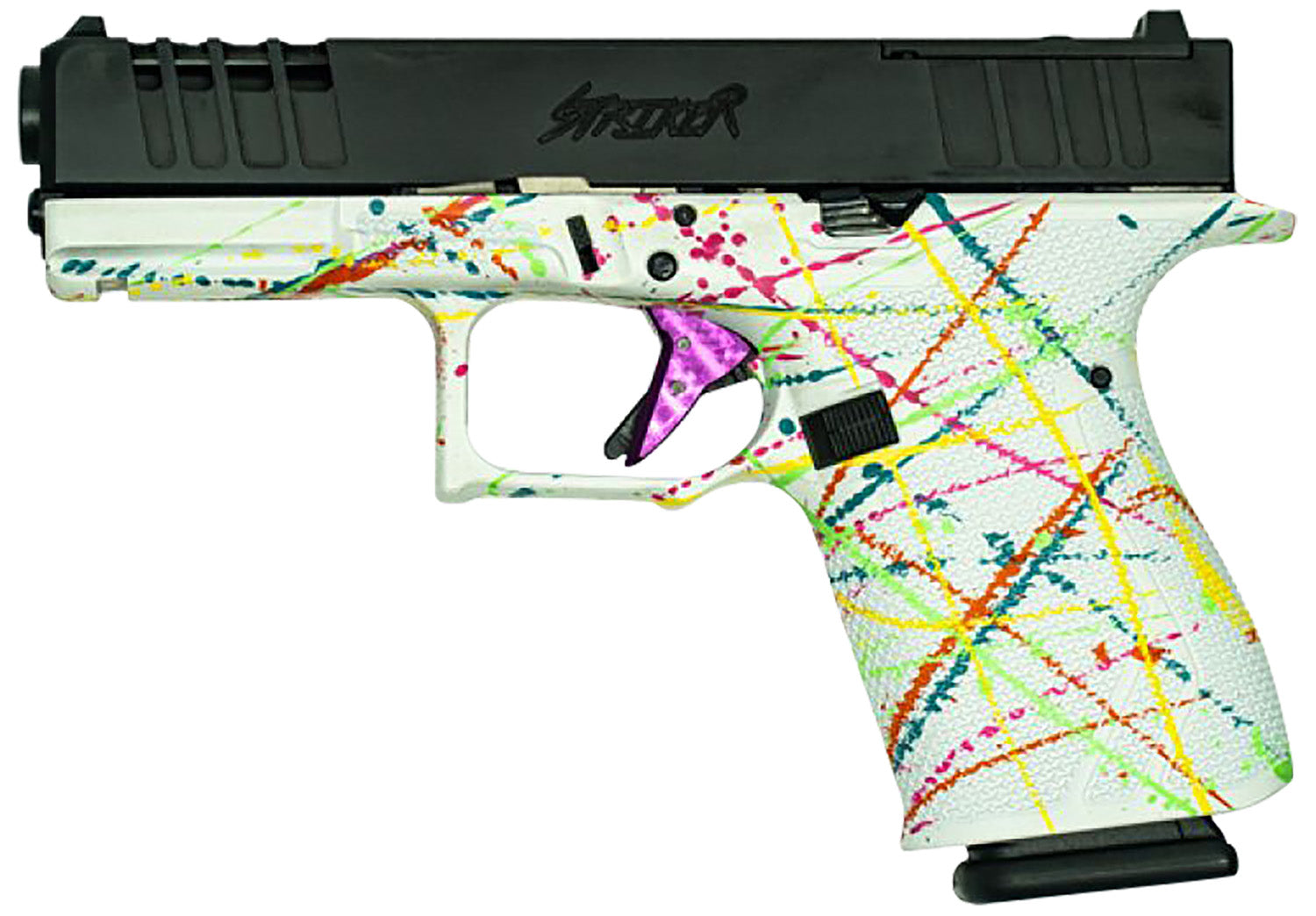 GLFA GL19 S-WHT STRIKER 9MM COMPACT 4IN 15+1 WHITE