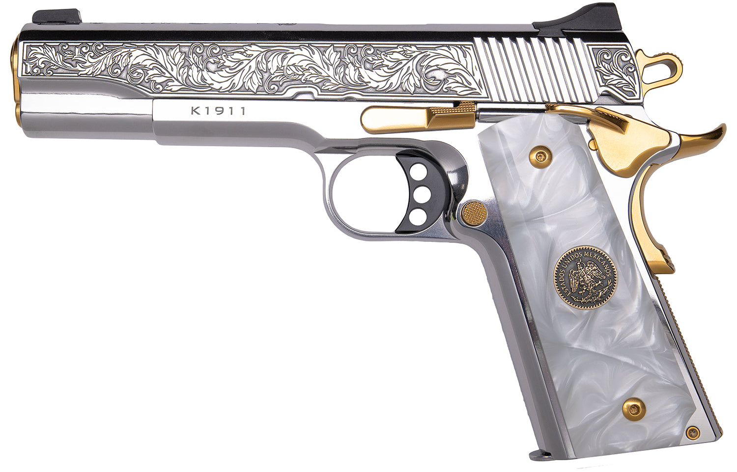 CNC CNCPATRIA      KIMBER 1911 38SUP    PATRIA/GLD