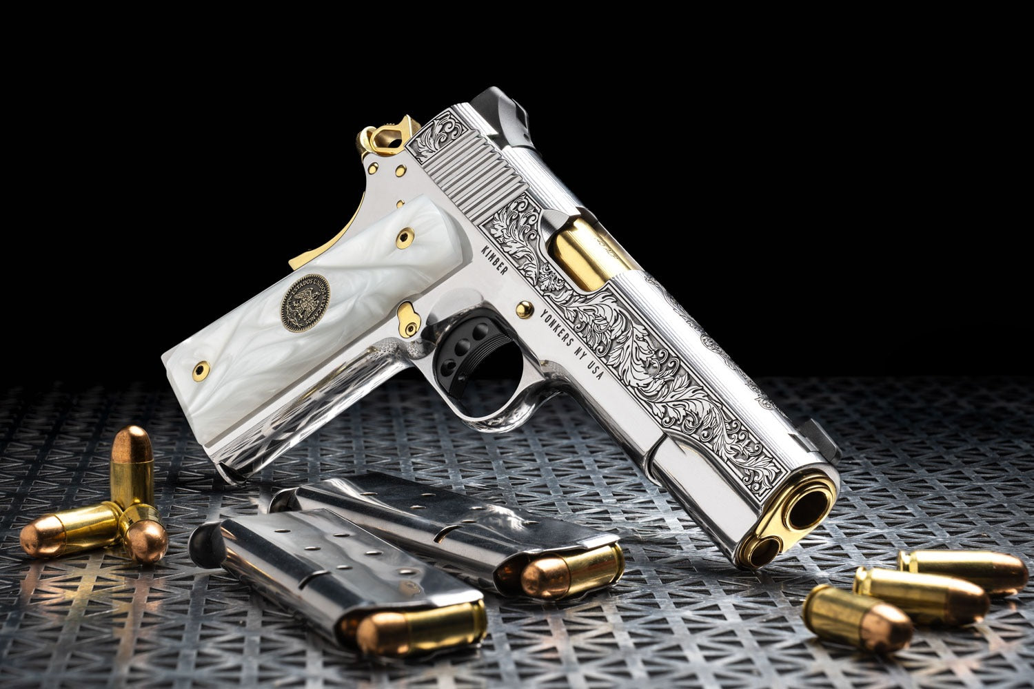 CNC CNCPATRIA      KIMBER 1911 38SUP    PATRIA/GLD