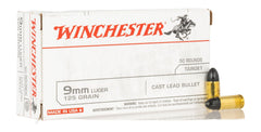 WIN USA9MM125 9MM USA TARGET CLB 125GR   50/10