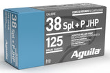 AGUILA 1E382527      38SP     125JHP         50/10