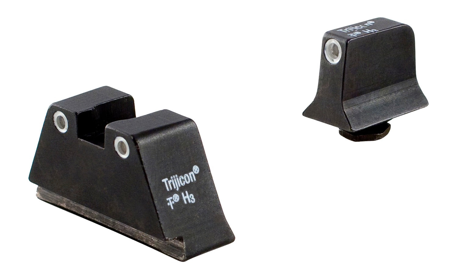 TRJ 600651   SUPPRESSOR/OPTIC HEIGHT SIGHT SET WHT