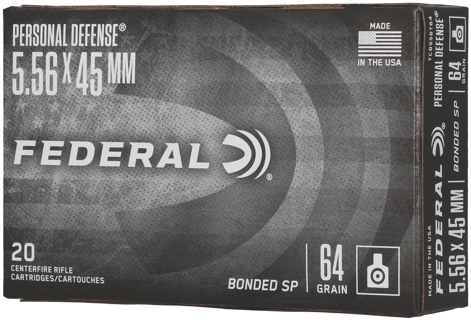 FED TCB556T64    556X45 64GR BONDED SP      20/25