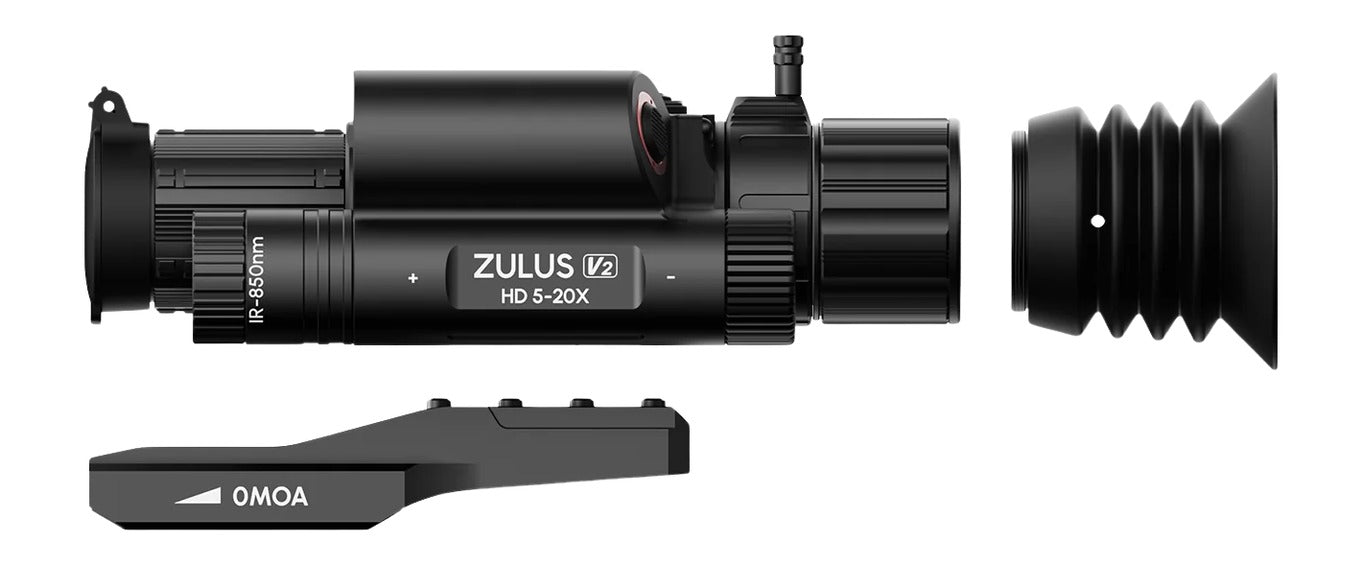 DNT ZHD520RV2 ZULUS HD 5-20X V2  D/N W/LSR RF