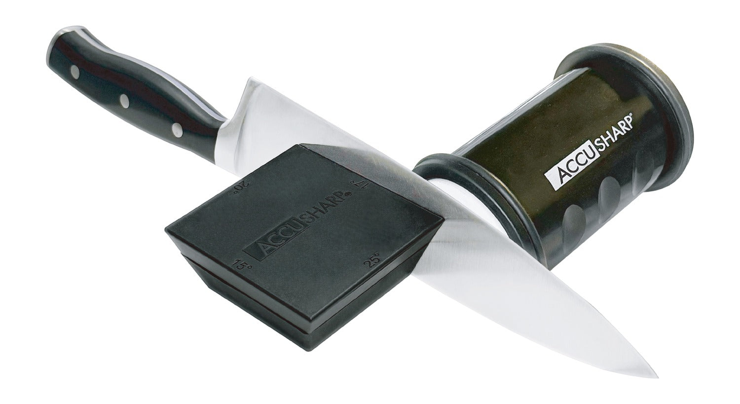 FPI 138C  ACCUSHARP 2STONE ROLLING KNIFE SHARPENER