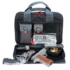 GPS 1310PC      QUAD PISTOL RANGE BAG          BLK