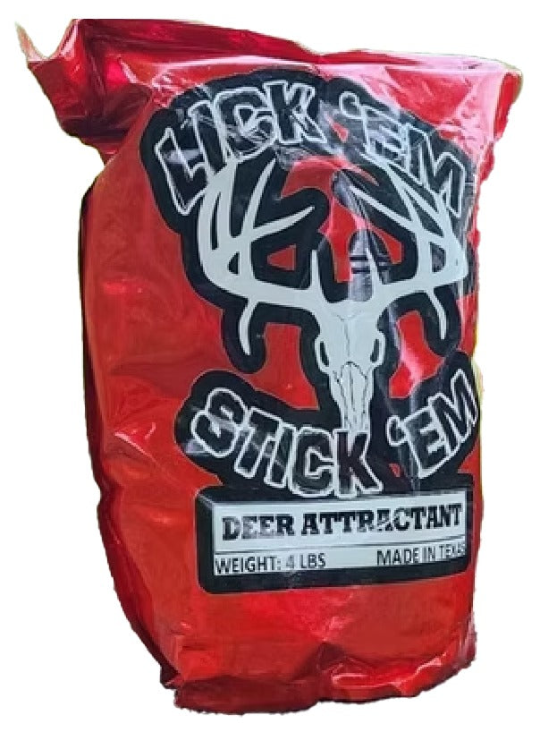 LICK EM STICK EM      DEER ATTRACTANT  4LB    10/1