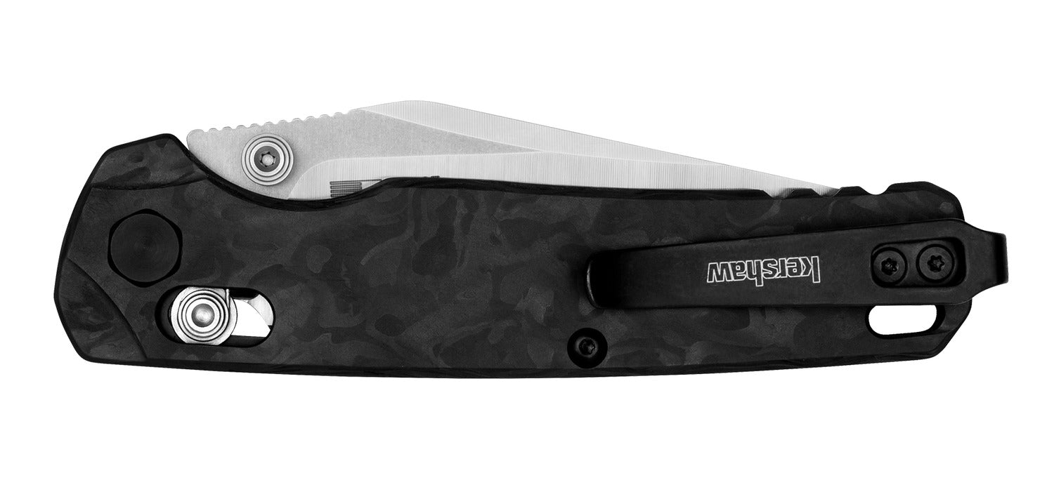 KER 6106CF    BEL AIR CLIP POINT CF BLK/MAGNACUT