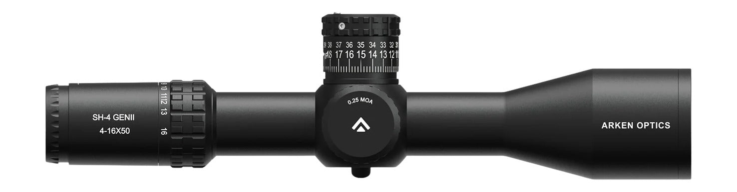 ARKEN SH4GII-4161VHR 4-16X FFP VAR HNTR 34MM MRAD