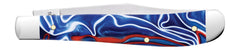 CASE 11229 PATRIOTIC KIRINITE SLIMLINE TRAPPER